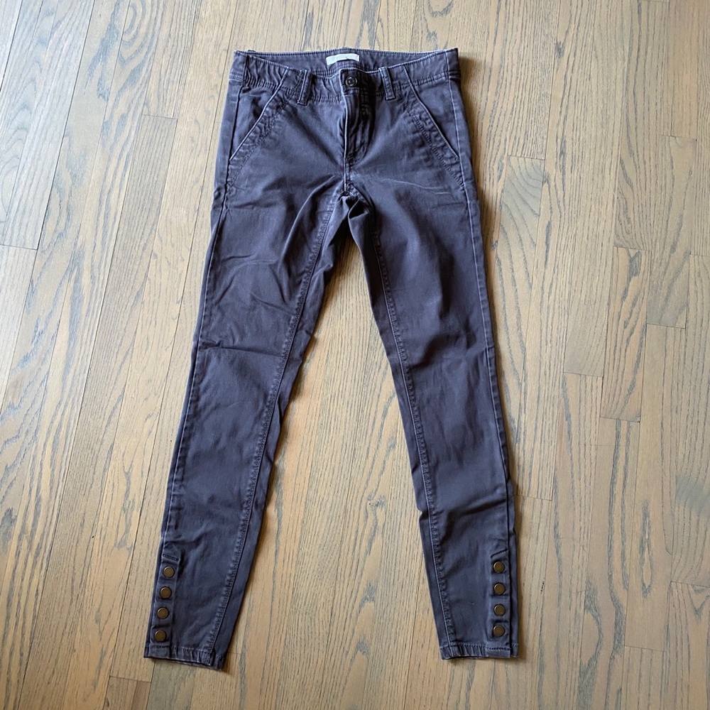 Loft utility sateen pants in 00